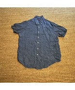 Polo Ralph Lauren Men’s LG Classic Fit 100% Linen AOP Anchor Pattern S/S... - $49.45
