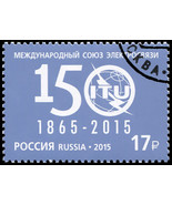 Russia. 2015. International Telecommunications Union (ITU) (CTO) Stamp - £0.77 GBP