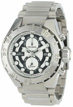 NEW Invicta 13086 Men&#39;s Pro Diver Chronograph Silver Textured Steel Watch Analog - £85.41 GBP
