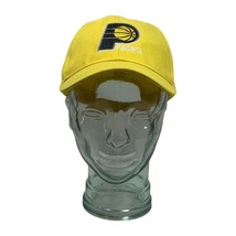 Lucus Oil Pacers Hat Indiana Cap Nba Strap Back Main Gate Basketball Yellow - £10.12 GBP