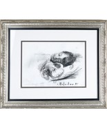 Leonid Balaklav sans Titre (Couchage Enfant) Charbon Sur Papier Signée E... - €1.697,79 EUR