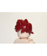 SLK Red Spike Hair Piece for Custom Minifigure Toy For Gift  - $9.02 CAD