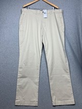 Tommy Hilfiger Khaki Chino Pants Mens 40X32 Classic Custom Fit  - £25.66 GBP