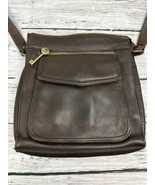 Fossil 1954 Dark Brown Leather Crossbody Bag 75082 w/ Key Charm - €24,47 EUR