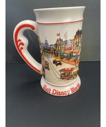 Vintage Walt Disney World Ceramic Stein Main Street USA Cinderella Castl... - $218.28 MXN