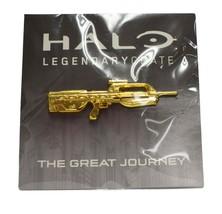 Halo Battle Rifle - Gold Variant - The Great Journey Pin - Loot Crate Exclusive - £13.29 GBP