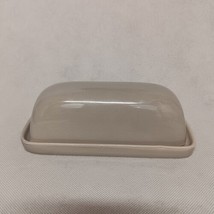 Threshold Butter Dish Camden Light Gray With Lid Stoneware - £19.94 GBP