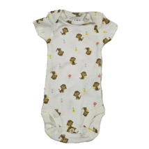 Baby Girl Clothes Carters Child of Mine NB Newborn Bodysuit Monkeys Flowers NEW - £7.05 GBP