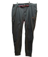 Maloja HabichtM. Pants Men XL hiking joggers dark gray multi-colored belt - $24.74