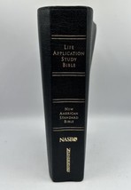 Life Application by Life Application Study Bible NASB Bonded Black Leather - £38.57 GBP