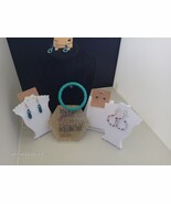 5 Piece Blue Jewelry, 4 x Pairs Earrings, 1 x Bangle (99) $12.99 - $17.82 CAD