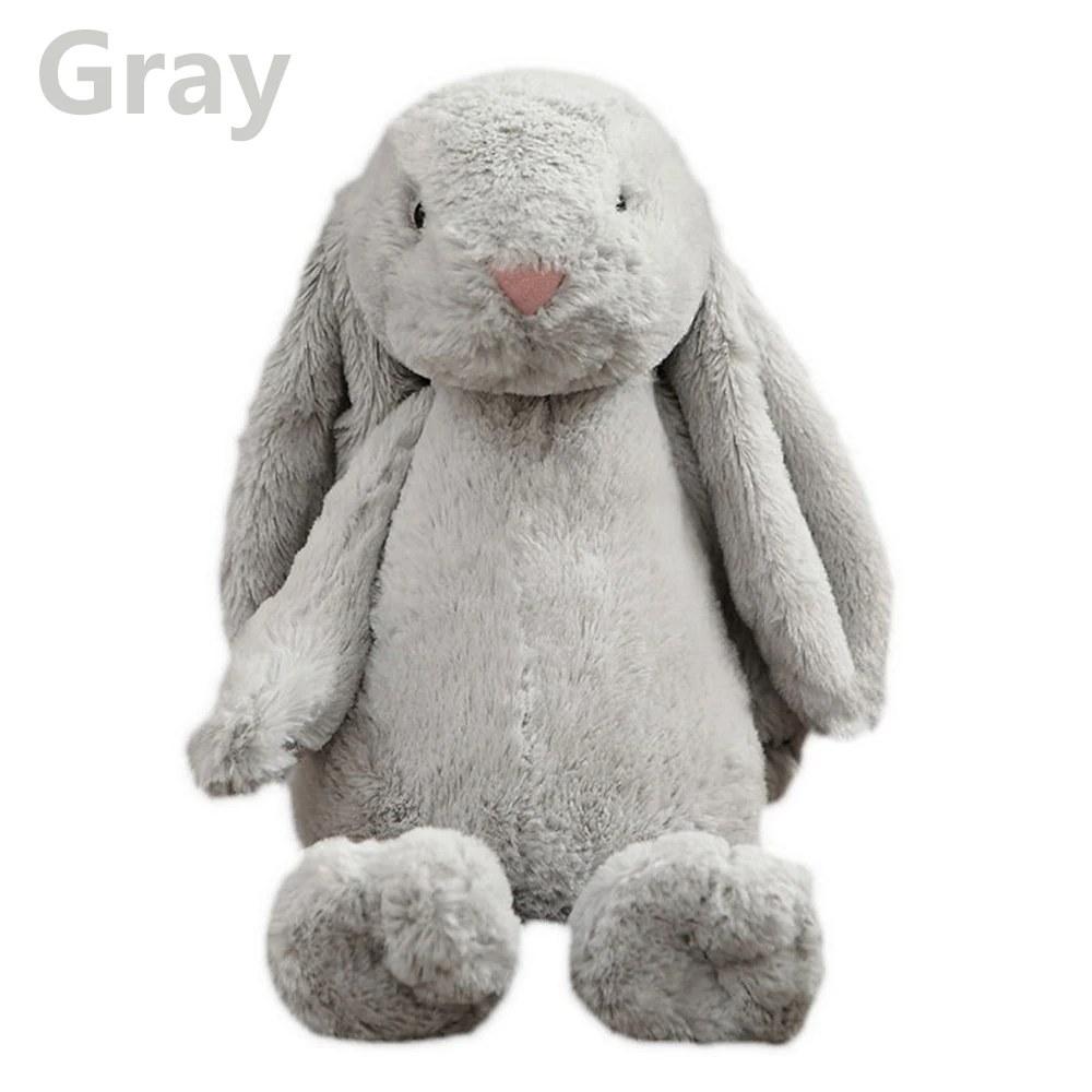 Play Many Size Soft Stuffed Animals Play Long Ear bunny Rabbit Sleeping Cute Car - £23.10 GBP