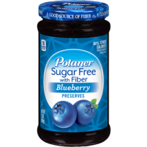 Polaner BLUEBERRY Sugar Free with Fiber Preserves 13.5 oz Jam Juice - $9.89