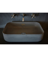 Bathroom Sink | Concrete Sink | Round Sink | Bathroom Anthracite Color V... - £395.58 GBP+