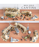 New MOC Star Wars Mos Eisley Cantina compatible bricks set - $232.80 CAD
