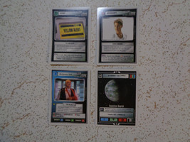 Star Trek: The Next Generation Customizable Card Game, lot of 4. Nr mnt or bet. - $20.00
