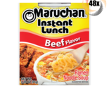 48x Cups Maruchan Instant Lunch Beef Ramen Noodles | 2.25oz | Ready in 3... - $43.95