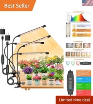 Adjustable 4 Head LED Grow Lights for Indoor Plants - Double Quantity Br... - $38.00