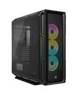Corsair iCUE 5000T RGB Tempered Glass Mid-Tower Computer Case - Black - £188.53 GBP