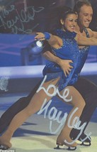 Hayley tamaddon dancing on ice skating hand signed photo 130558 p thumb200