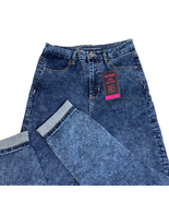 Blue Curvy Crop Skinny Jeans Juniors 11 Size 28x26.5 Super High Rise NOB... - £6.06 GBP