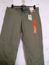 Men denim.co size w36/L34 cotton green trousers - £11.32 GBP