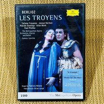 Berlioz Les Troyens 2 DVDs Metropolitan Opera  Placido Domingo Jessye Norman - £13.25 GBP