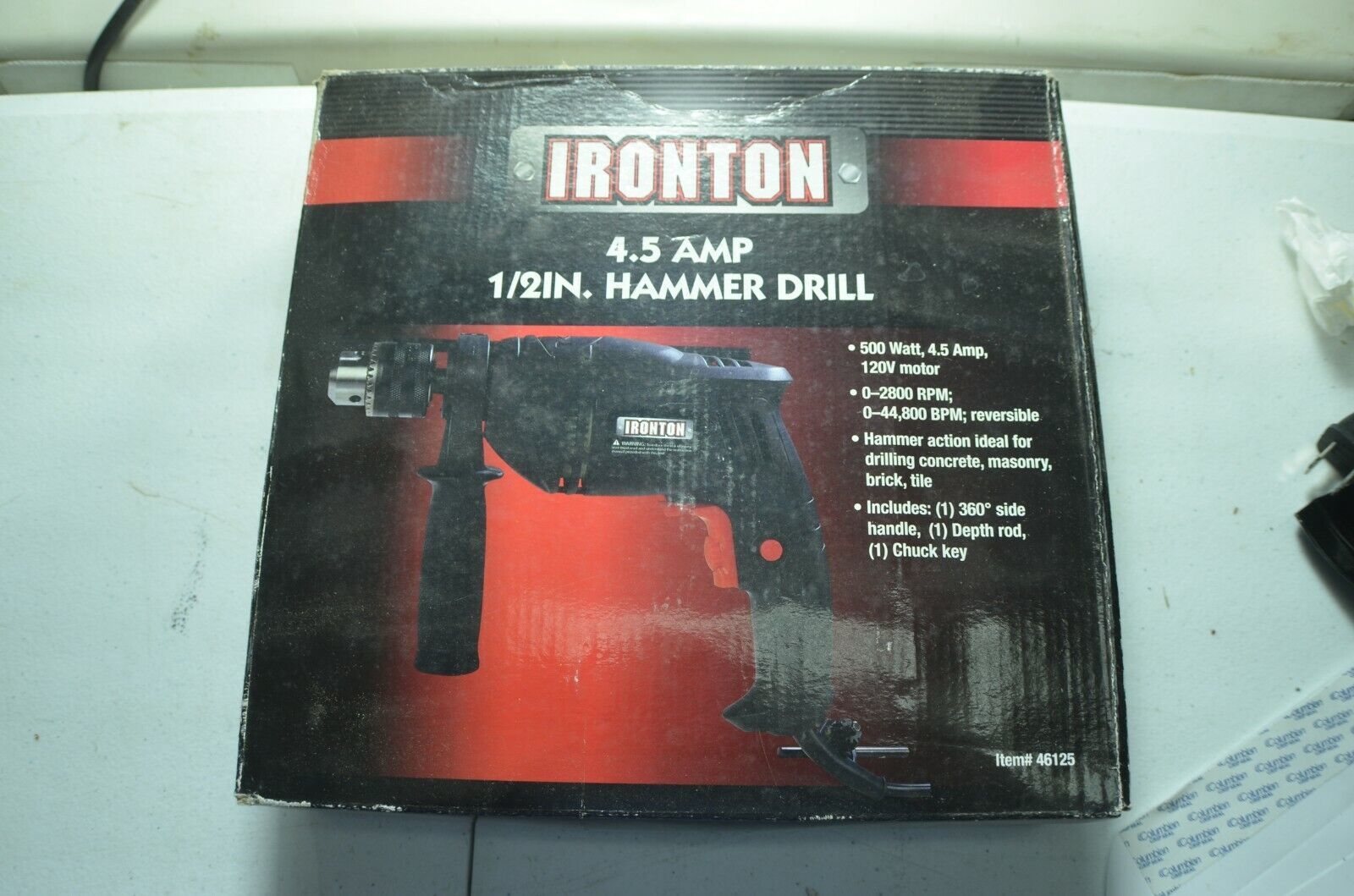 Ironton rotary hammer drill hotsell