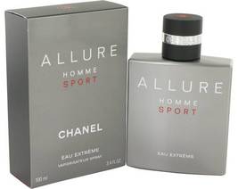 Chanel Allure Homme Sport Eau Extreme Cologne 3.4 Oz Eau De Parfum Spray image 4