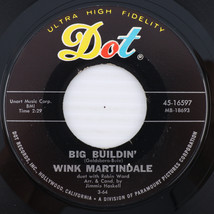 Wink Martindale - Big Buildin&#39; / Why Don&#39;t They Understand 45rpm Record ... - £10.71 GBP