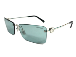 Tiffany &amp; Co. Sunglasses TF3108-B 6222/7C Silver with Light Azure Silver... - $287.09