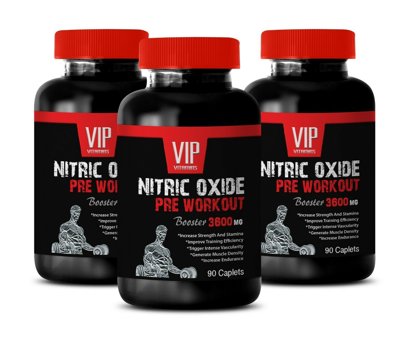 dietary supplement - NITRIC OXIDE BOOSTER 3600 - pre workout vitamins 3B - £38.09 GBP