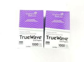 Graham TrueWave End Paper Hair Perm Styling Dispense 1000 x2 Papers Jumb... - €8,54 EUR