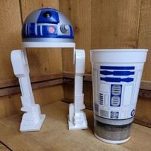 Star Wars Ep 1 R2D2 Pepsi Co / KFC  32oz Collector Cup w/Molded Figure Top New - £23.73 GBP