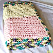 Baby Blanket, Crochet, Handmade, Lap Blanket, Throw Blanket, Baby Bedding, Gift - £43.28 GBP