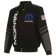  Authentic Mopar Racing Embroidered Cotton Jacket  Black new  - £110.60 GBP