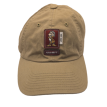 Grumpy Walt Disney World Baseball Style adjustable hat cap Disney Tan ES... - $15.93