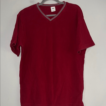 Old Navy Rich Burgundy V-Neck T-Shirt - $8.82