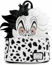 Loungefly Disney 101 Dalmatians Cruella Devil, Cruella de Vil Mini Backpack - £78.62 GBP