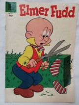 50s Elmer Fudd Comic Book #725 Warner Bros Dell Silver Age 1956 Four Color - £19.93 GBP