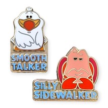 Little Mermaid Disney Pins: Silly Sidewalker Sebastian, Smooth Talker Scuttle - £23.64 GBP