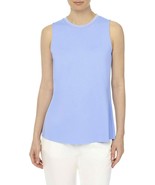 Jones New York Women&#39;s Viscose Top Sleeveless Crew Neck Size M Blue Oasis - €17,18 EUR
