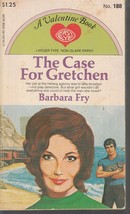 Fry, Barbara - Case For Gretchen - Valentine Romance - # 188 - £1.59 GBP
