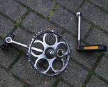 Vintage Soviet USSR Kharkov XB3 KhV Road Crank Arm Setup With Pedals - $99.11