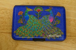 Laurel Burch RFID Armored Wallet Peacock Bird Design Protect From Identi... - $276.61 MXN