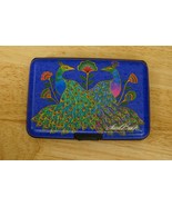 Laurel Burch RFID Armored Wallet Peacock Bird Design Protect From Identi... - €12,64 EUR