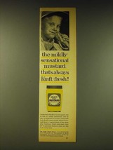 1964 Kraft Mustard Ad - The midly sensational mustard that's always Kraft-fresh - £14.45 GBP