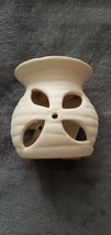 BEIGE CERAMIC WAX CHIPS, MELTS, TART &amp; OIL FRAGRANCE WARMER - $15.04 CAD