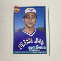 Topps 40 Years Of Baseball 1991 Baseball Card 101 Rob Ducey Blue Jays - £1.57 GBP
