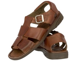 Men&#39;s Chedron Authentic Mexican Huaraches Open Toe Fisherman Sandals Buckle - £31.84 GBP